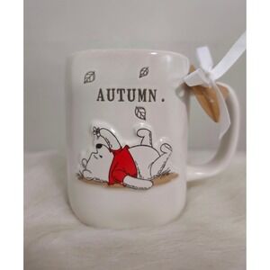 Rae Dunn Winnie The Pooh Autumn Rae Dunn Coffee Mug Cup Disney NWT